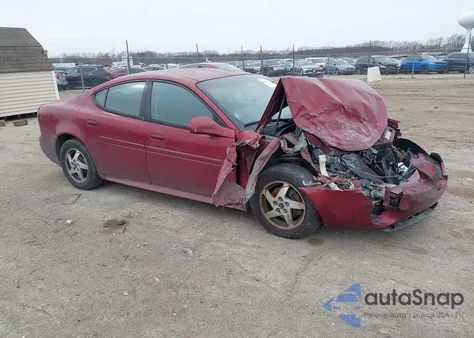 2004 Pontiac Grand Prix Gt1 from USA, damaged, VIN 2G2WP522341324642
